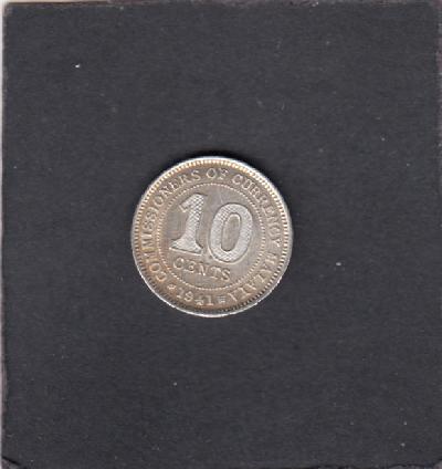 Beschrijving: 10 Cent GEORGE VI